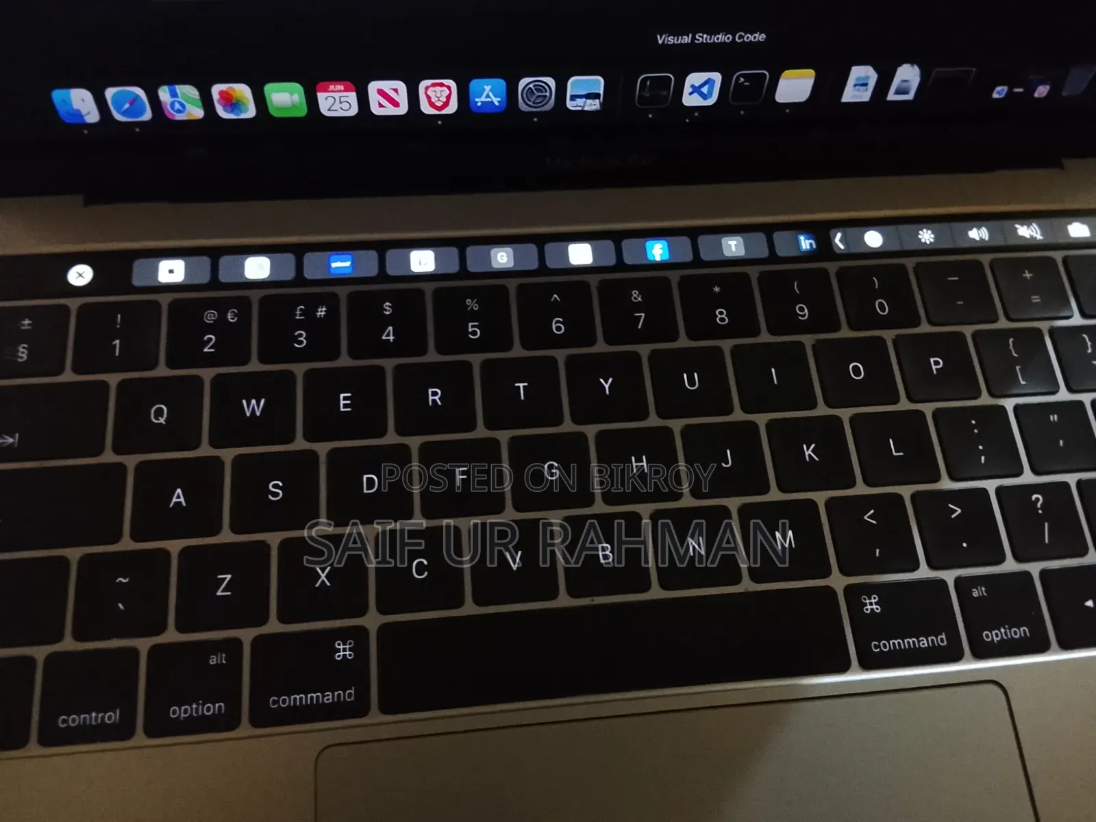 Laptop Apple MacBook Pro 2017 8GB Intel Core I5 SSD 512GB