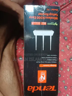 A Tenda router for sale