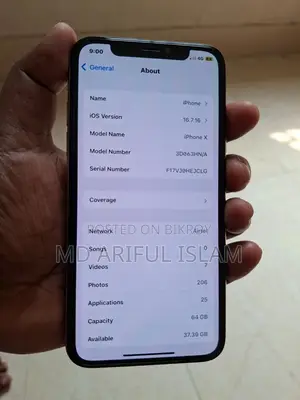 Apple iPhone X 64 GB White