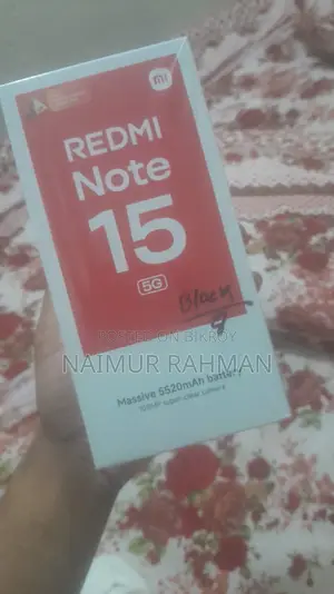 Xiaomi Redmi 15 5G 256 GB Black