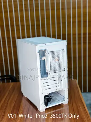 Golden Field V01 White Mesh Front Gaming Computer Case