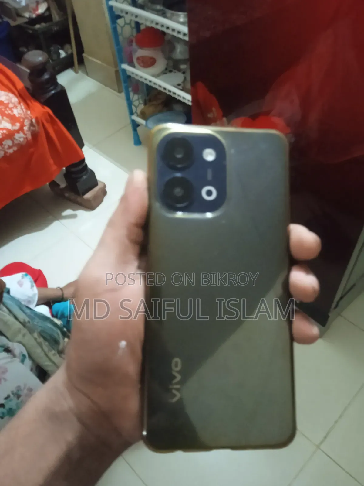 New Vivo Y04 128 GB Black