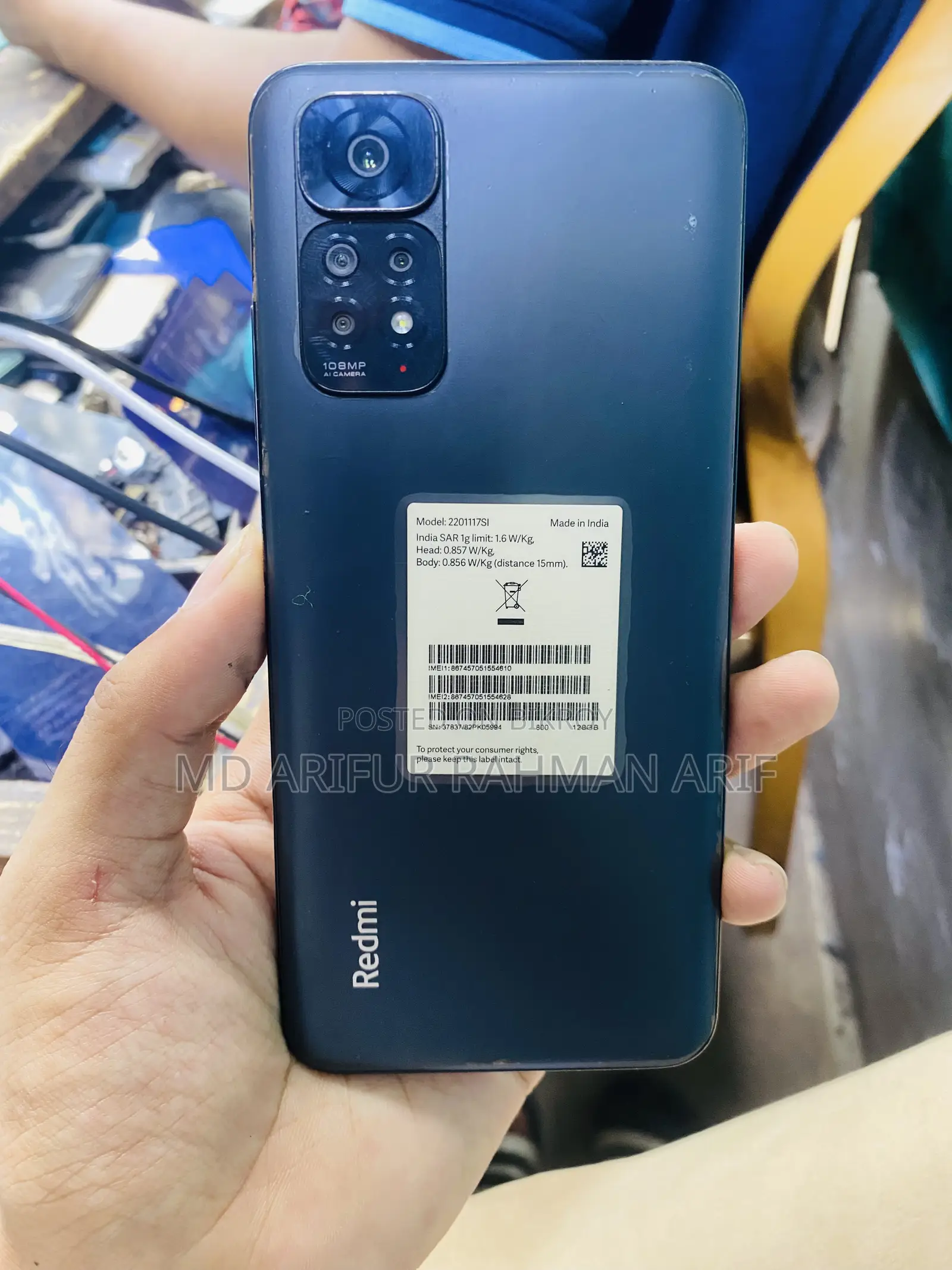 Xiaomi Redmi Note 11 128 GB Black