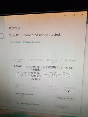 Desktop Computer Dell Alpha 8GB Intel Core i5 SSD 140GB