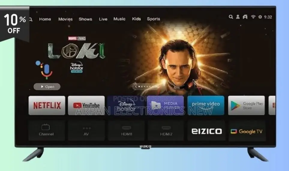 স্টক সীমিত এখন Sony Smart 32" Tv তে ৫ বছরের গ্যারেন্টি