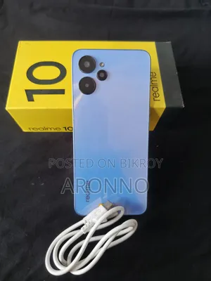 নতুন রিয়েলমি ১০ ৫জি ২৫৬ জিবি নীল