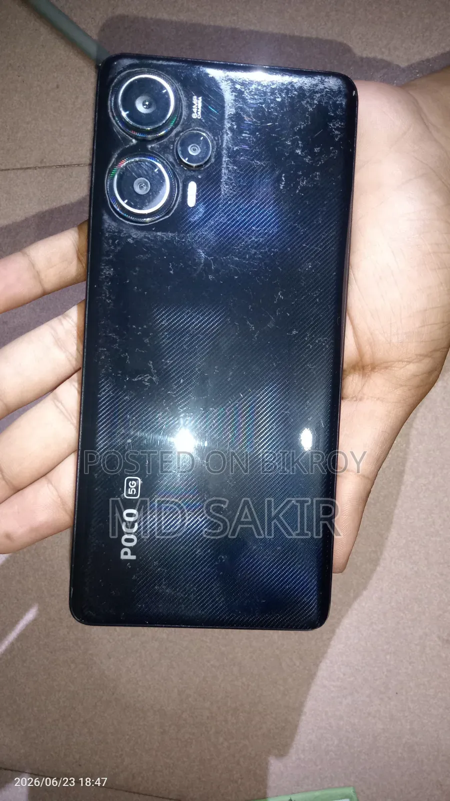 Xiaomi Poco F5 256 GB Black