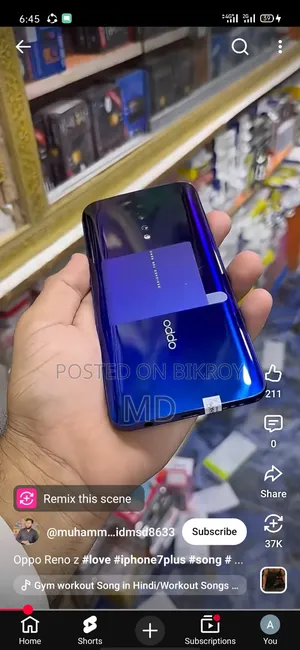 Oppo Reno Z 256 GB Blue