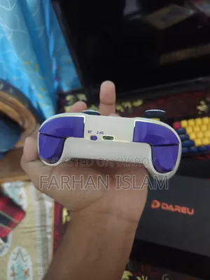 Dareu White Rgb Gaming Controller