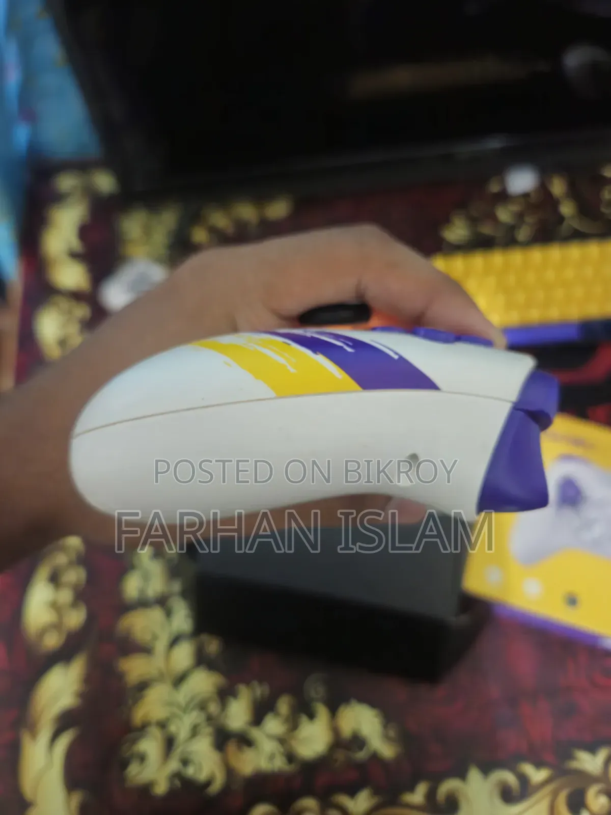 Dareu White Rgb Gaming Controller