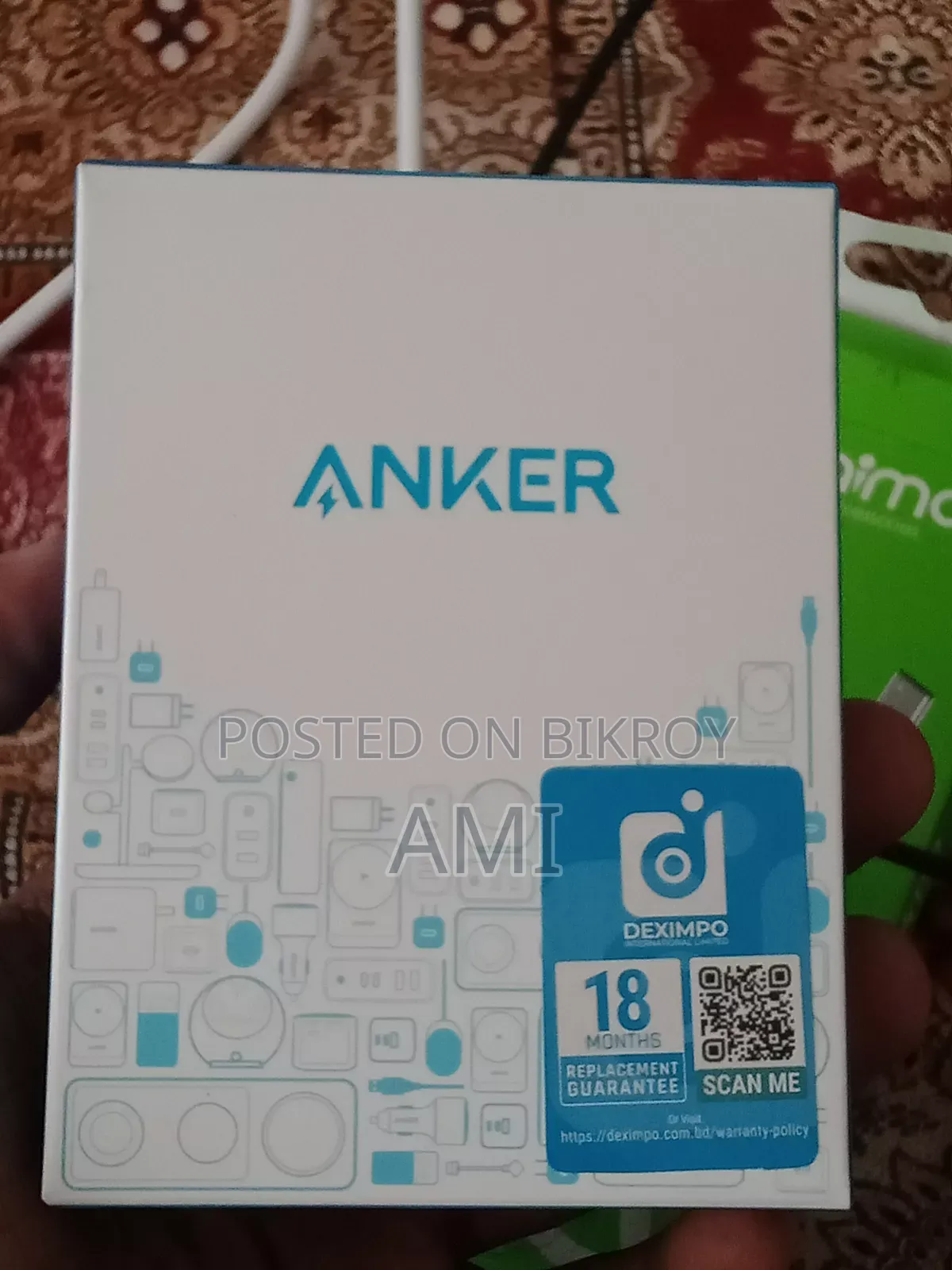 Anker Zolo 20w and Orimo Type C to Lightning Cable