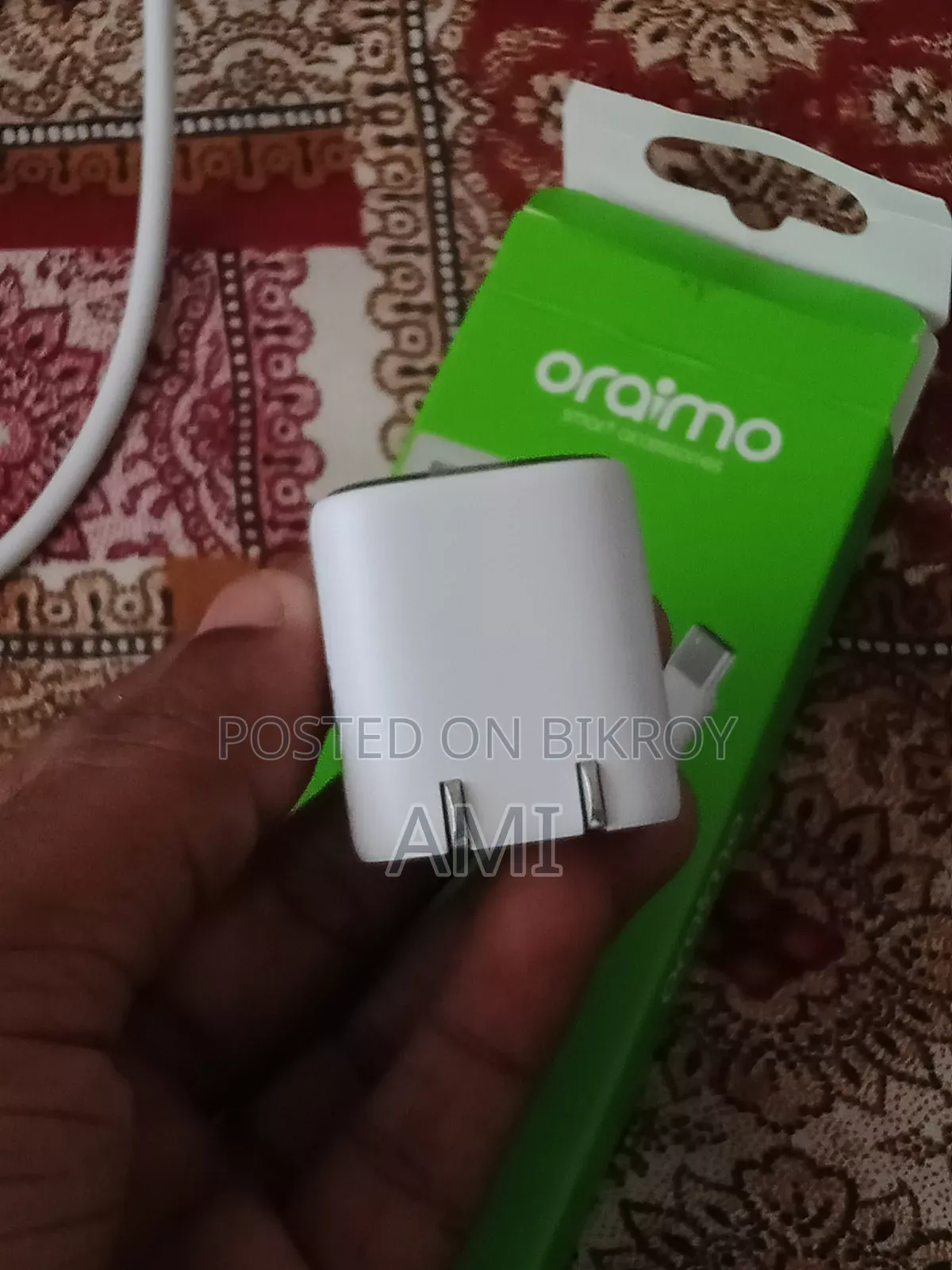 Anker Zolo 20w and Orimo Type C to Lightning Cable