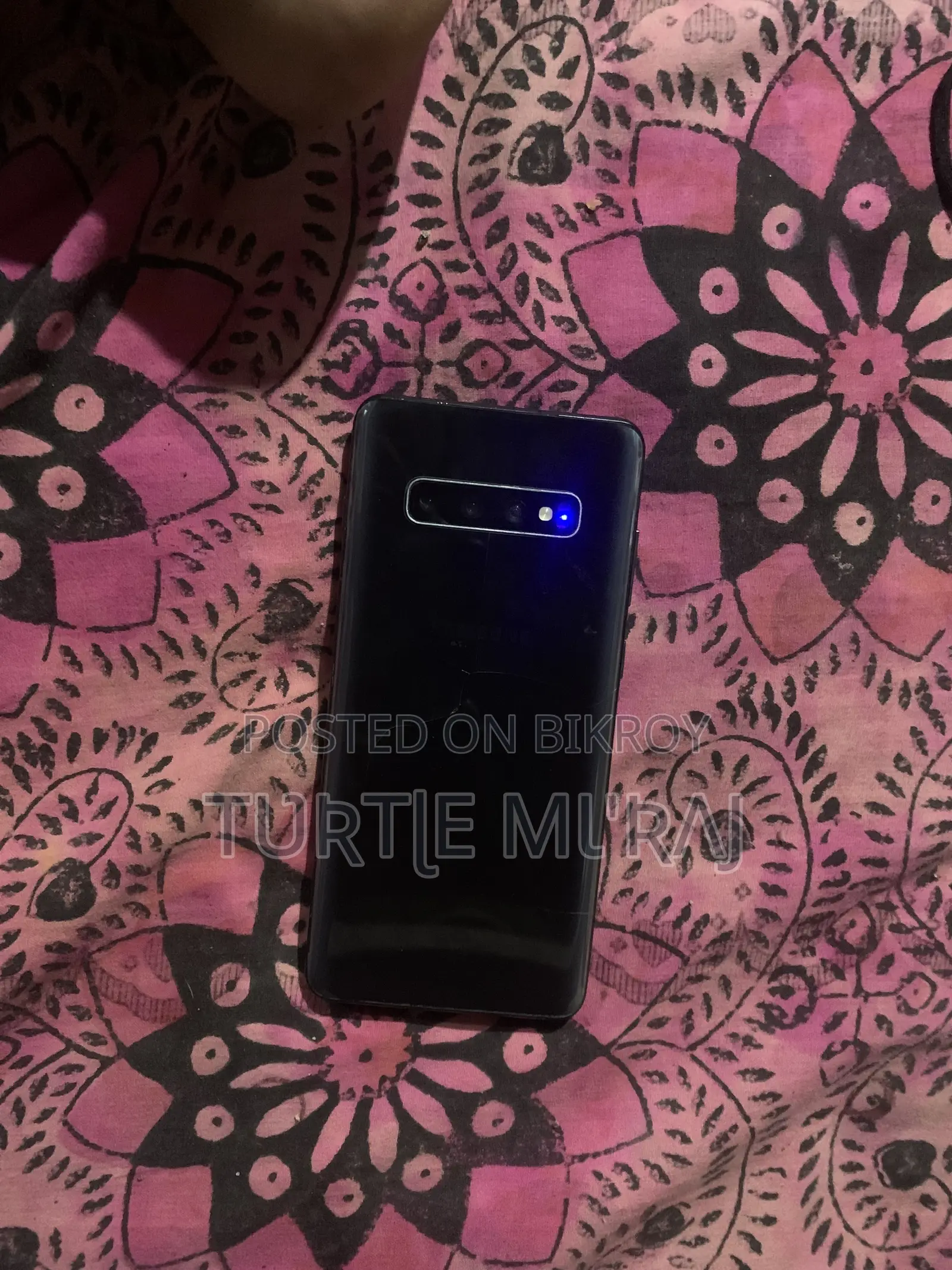 স্যামসাং গ্যালাক্সি এস১০ প্লাস ১২৮ জিবি কালো