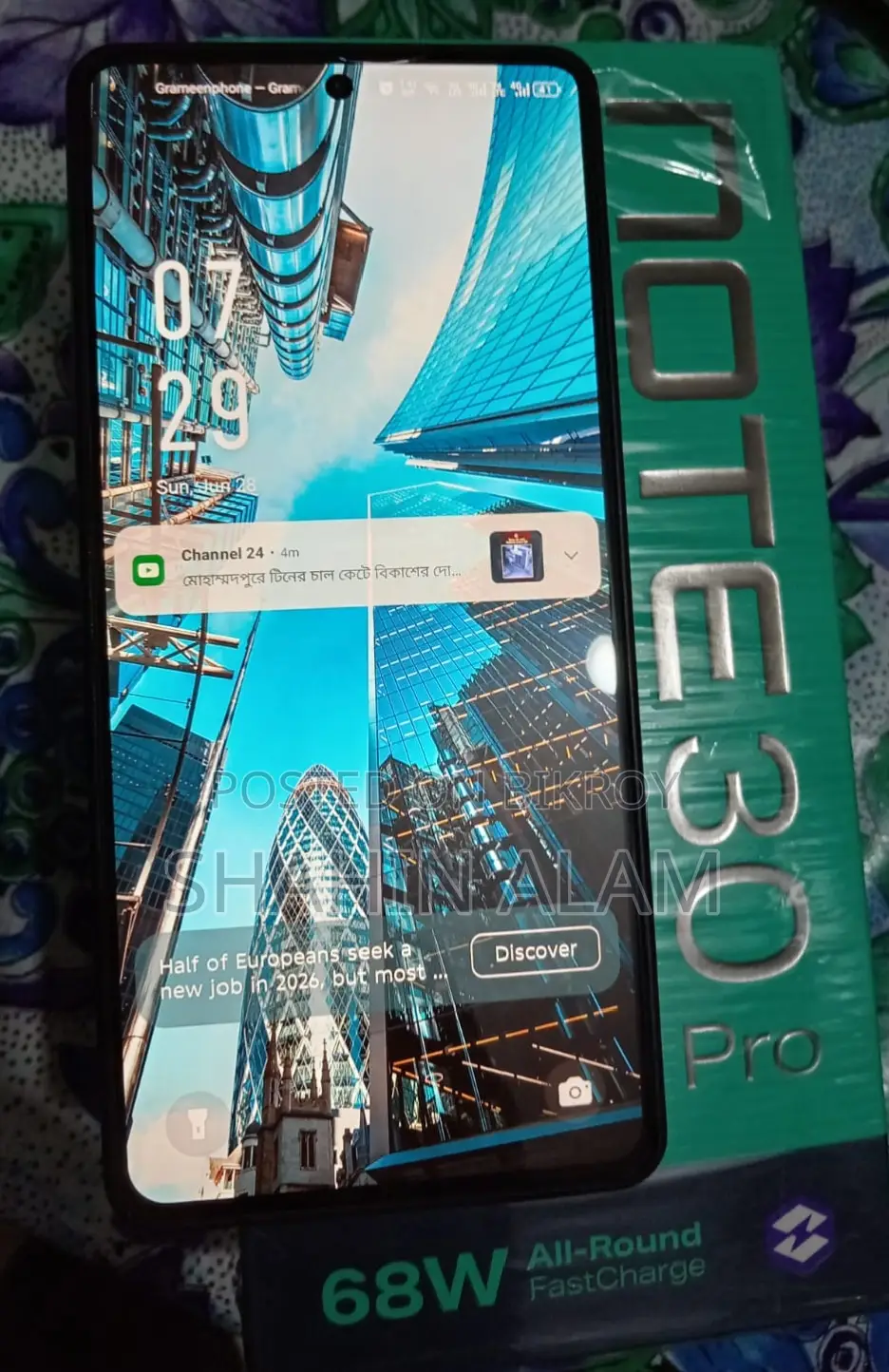 Infinix Note 30 Pro 256 GB Gold