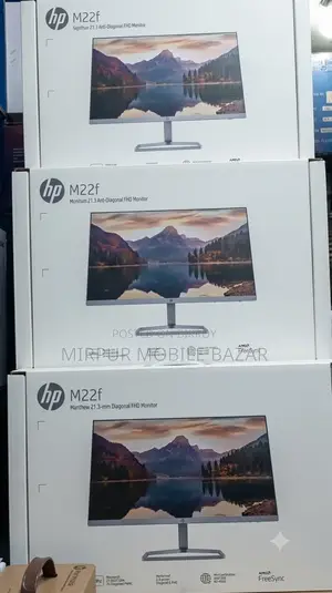 New Hp 22inch.Led Full Inteck Box Monitor