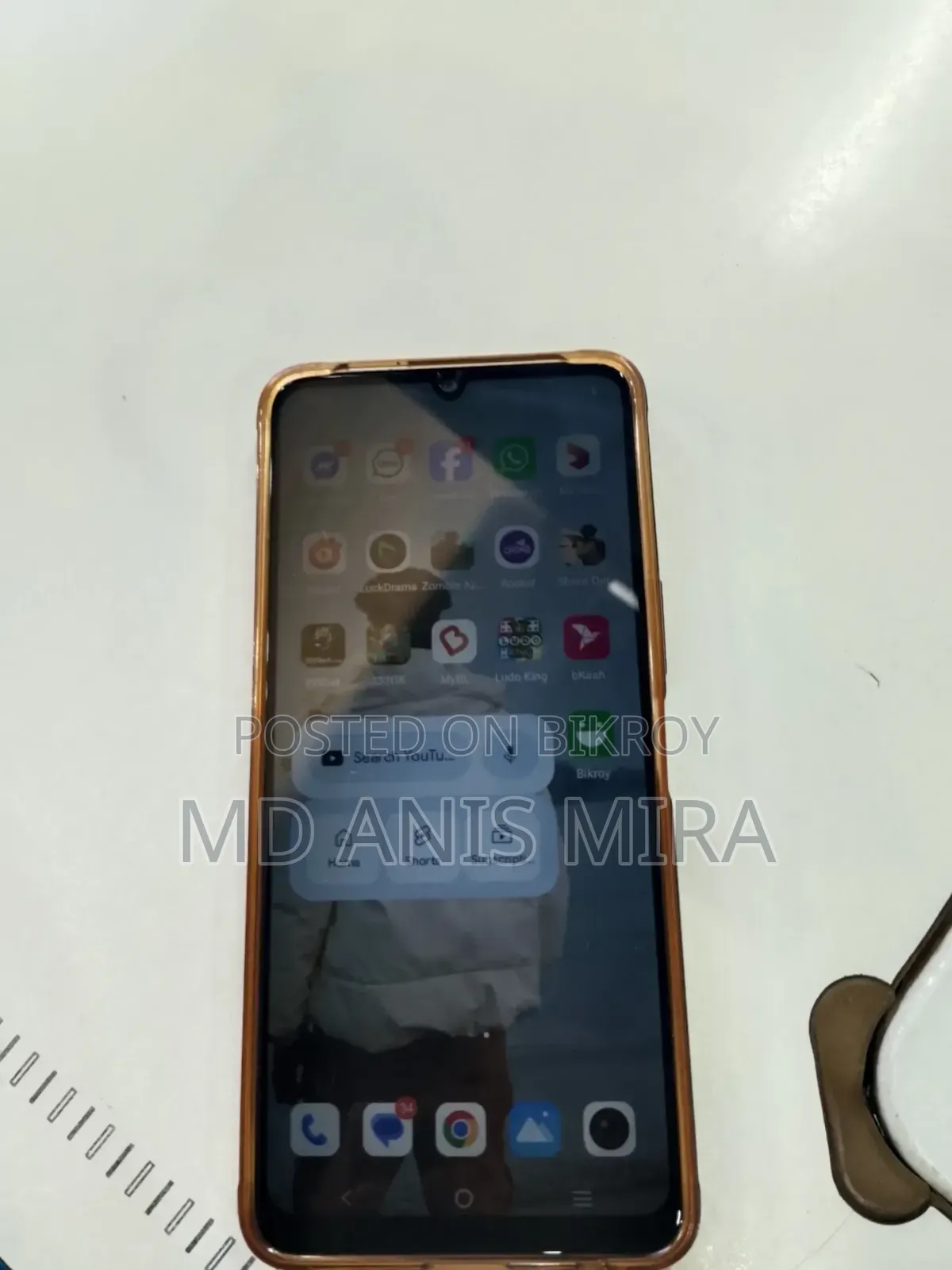 New Vivo Y04 128 GB Silver
