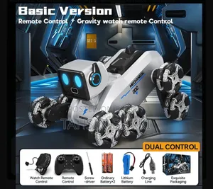 Best Gift for Kids 2.4GHz Gesture Sensing Robot Dog With Music/ Lights