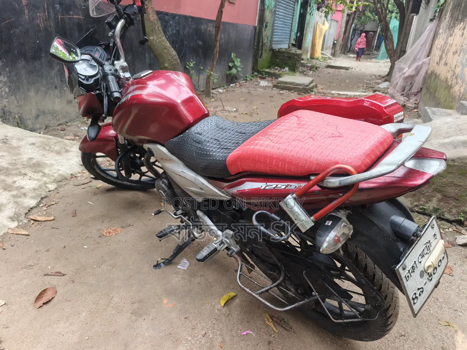 Bajaj Discover 125 2014 Red
