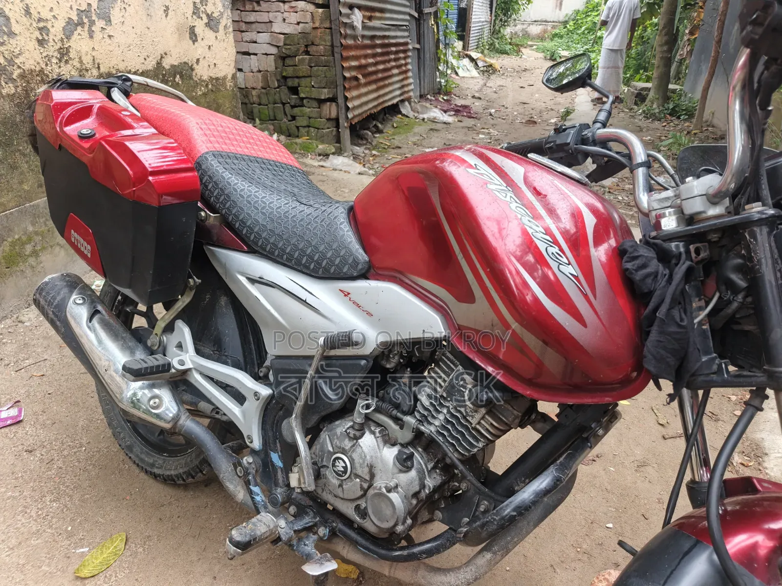 Bajaj Discover 125 2014 Red