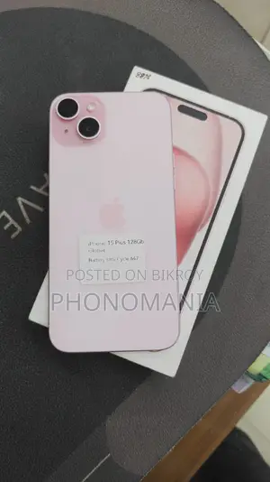 অ্যাপল আইফোন ১৫ প্লাস ১২৮ জিবি পিঙ্ক