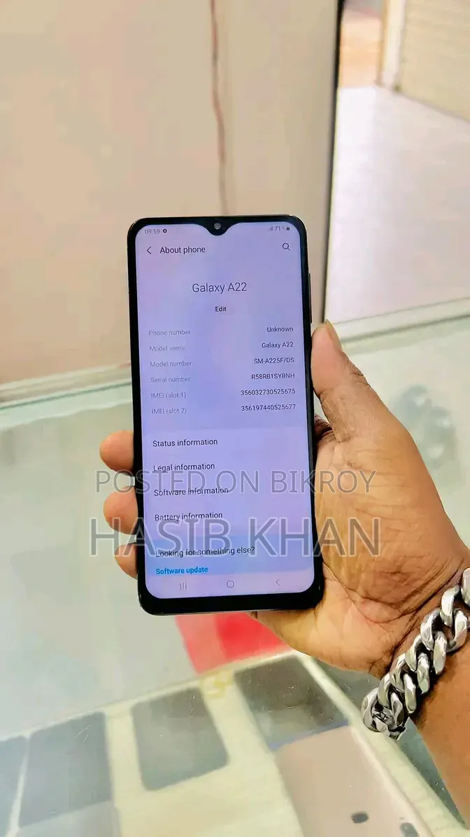 Samsung Galaxy A22 128 GB Black