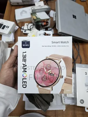 Wiwu Sw07 Amoled Smart Watch – Elegant Rose Gold | Premium Design