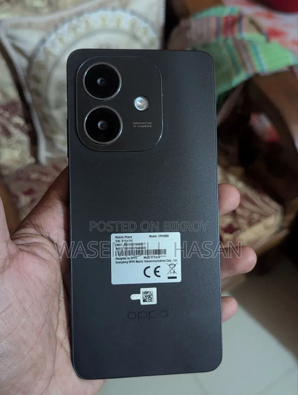 Oppo A3 128 GB Black