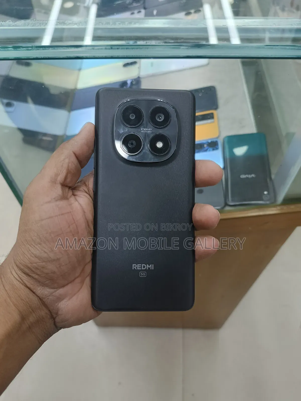 নতুন শাওমি রেডমি নোট ১৫ ২৫৬ জিবি কালো