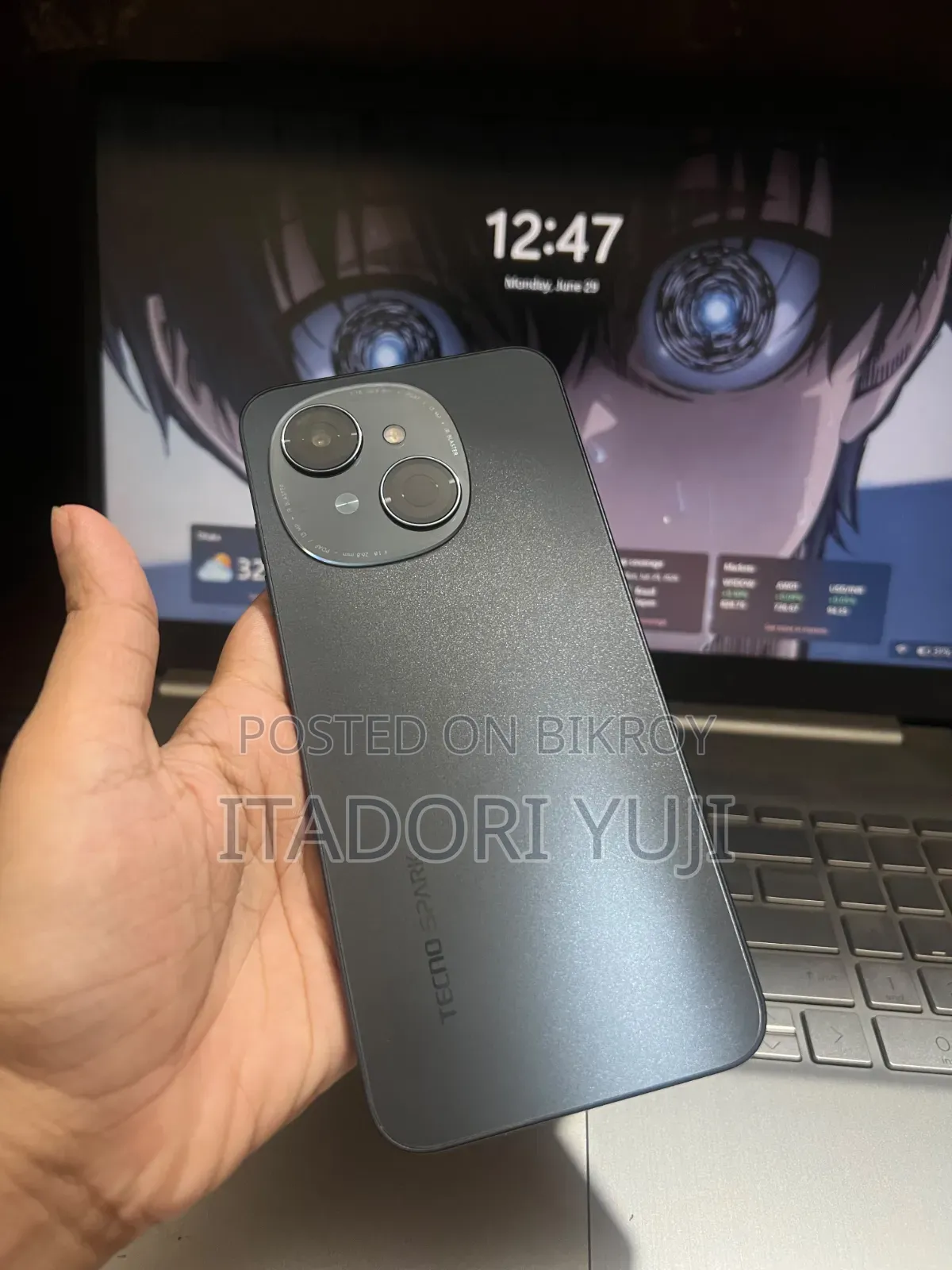 Tecno Spark Go 64 GB Black