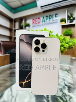 অ্যাপল আইফোন ১৬ প্রো ম্যাক্স ২৫৬ জিবি গোল্ড