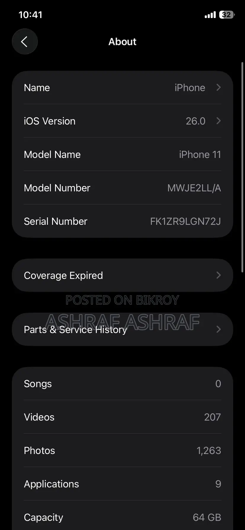 Apple iPhone 11 64 GB Blue