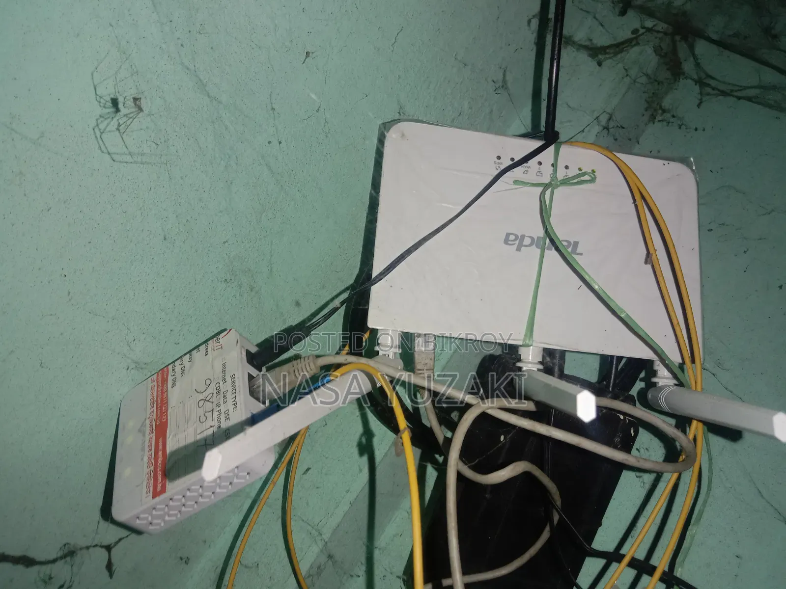 Offer! Tenda F3 Router + Dbc Epon Onu (Combo Set) – Absolutely fresh condition!
