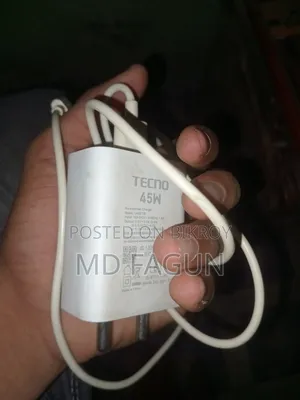 Original Charger Techno Spark 40pro, inbox if interested