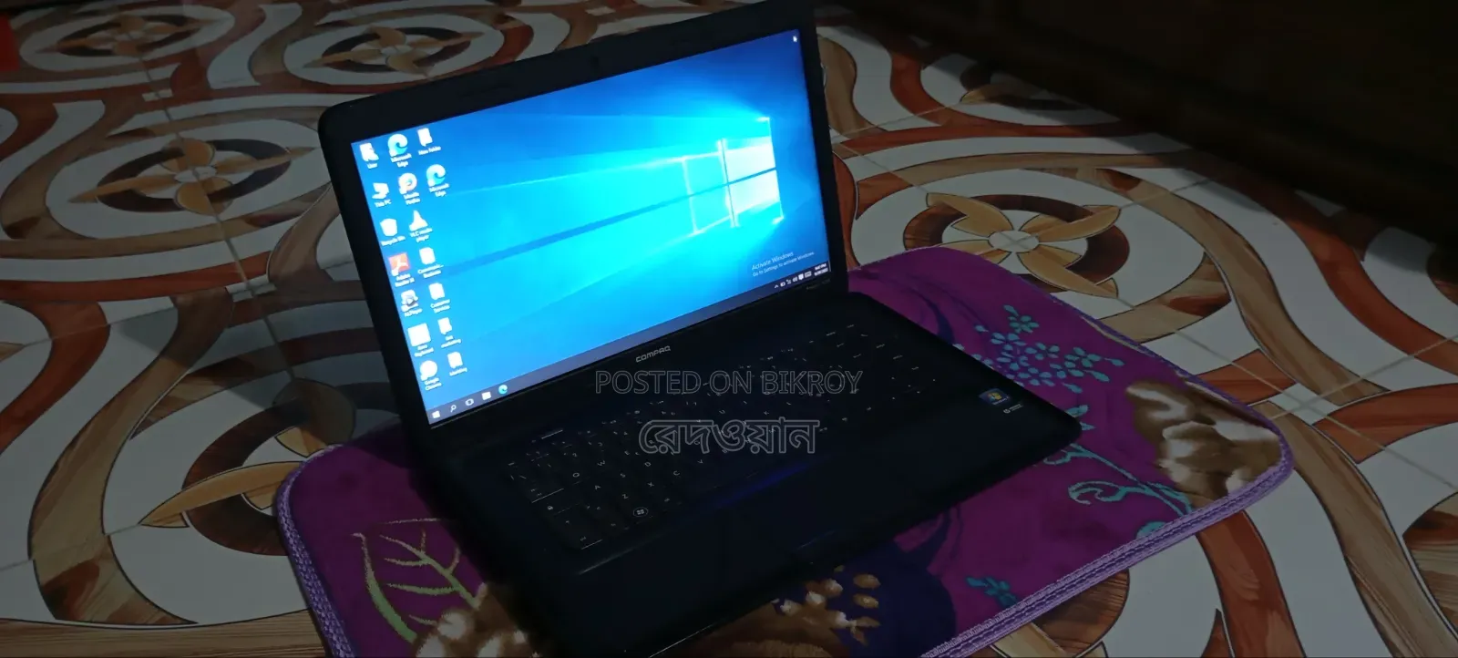 ল্যাপটপ কম্প্যাক প্রেসারিও সি কিউ ৫৮ ৪ জিবি এএমডি হার্ড ড্রাইভ ১৬০ জিবি
