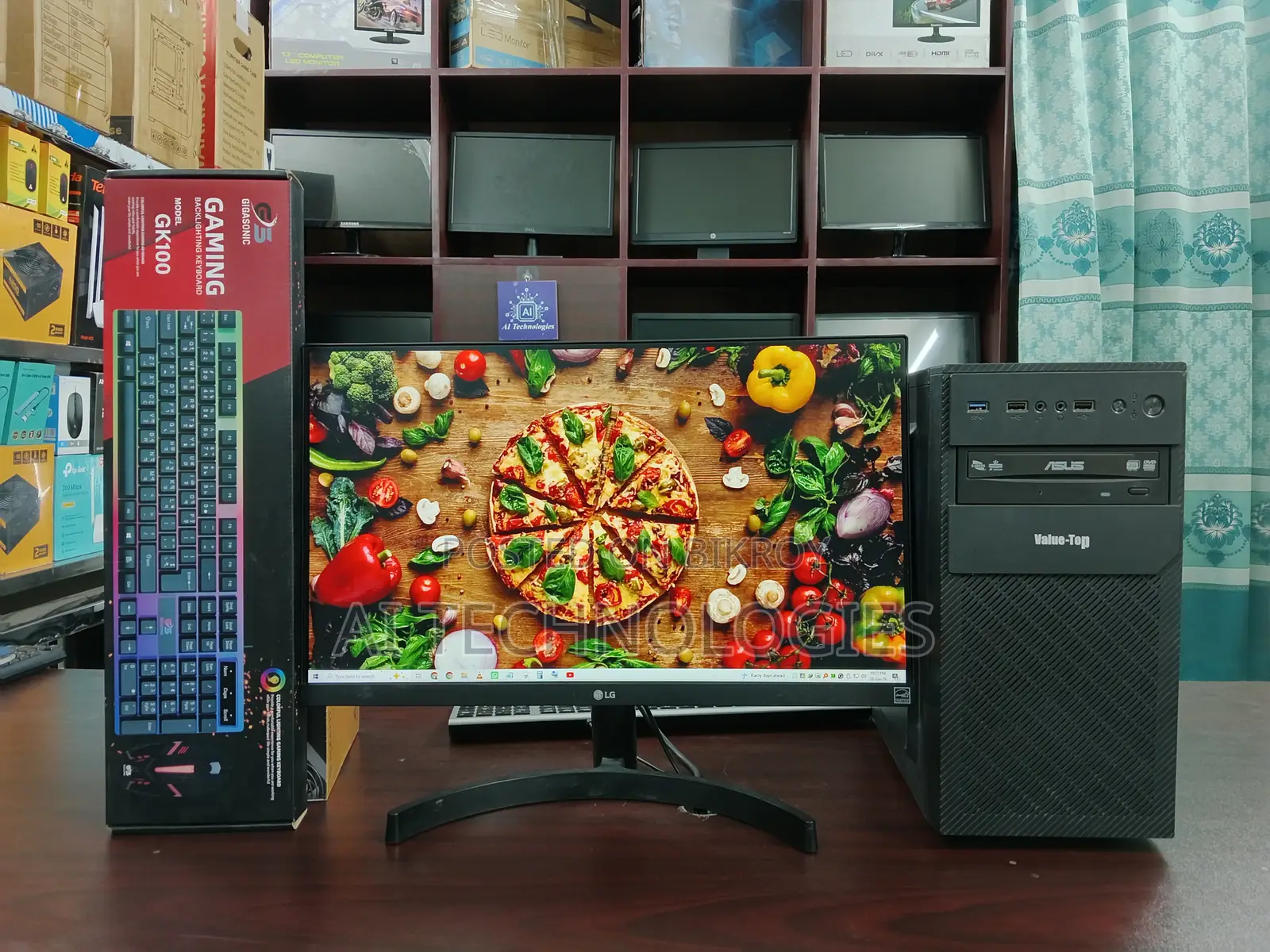 Desktop Computer Gigabyte 4GB Intel Core I3 SSD 128GB