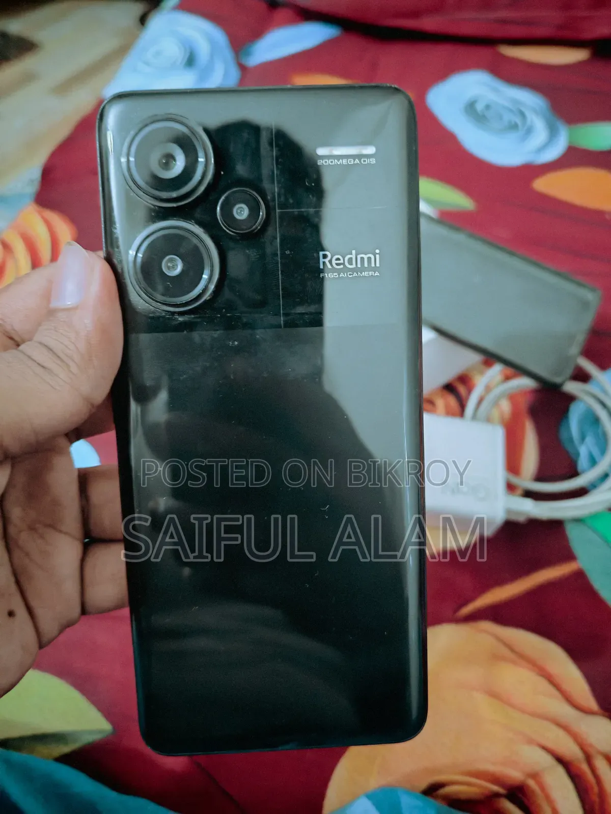 শাওমি রেডমি নোট ১৩ প্রো+ ২৫৬ জিবি কালো