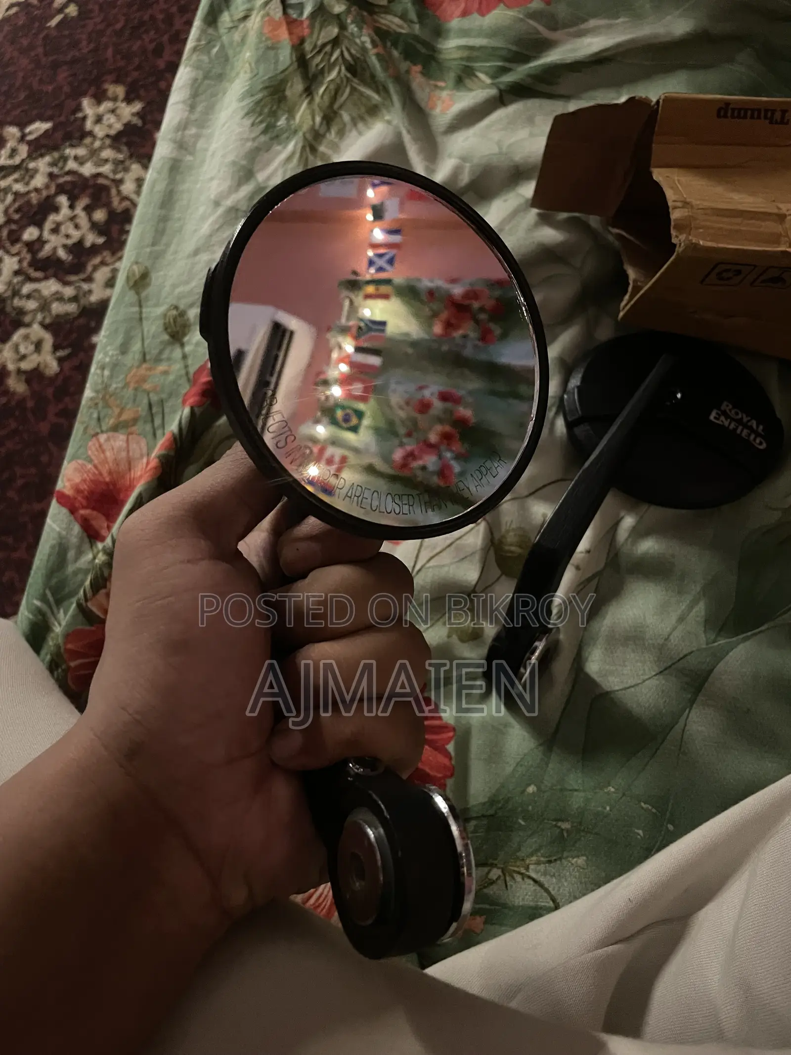 রয়্যাল এনফিল্ড বার মিরর