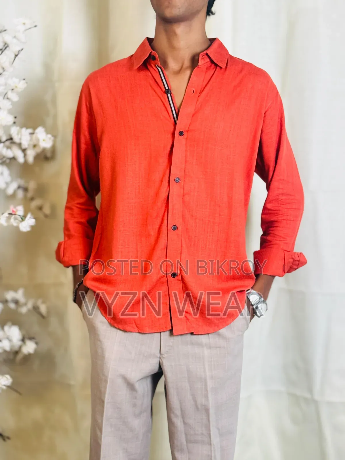 ভাইজন ওয়্যার প্রিমিয়াম মেনস রেগুলার ফিট শার্ট