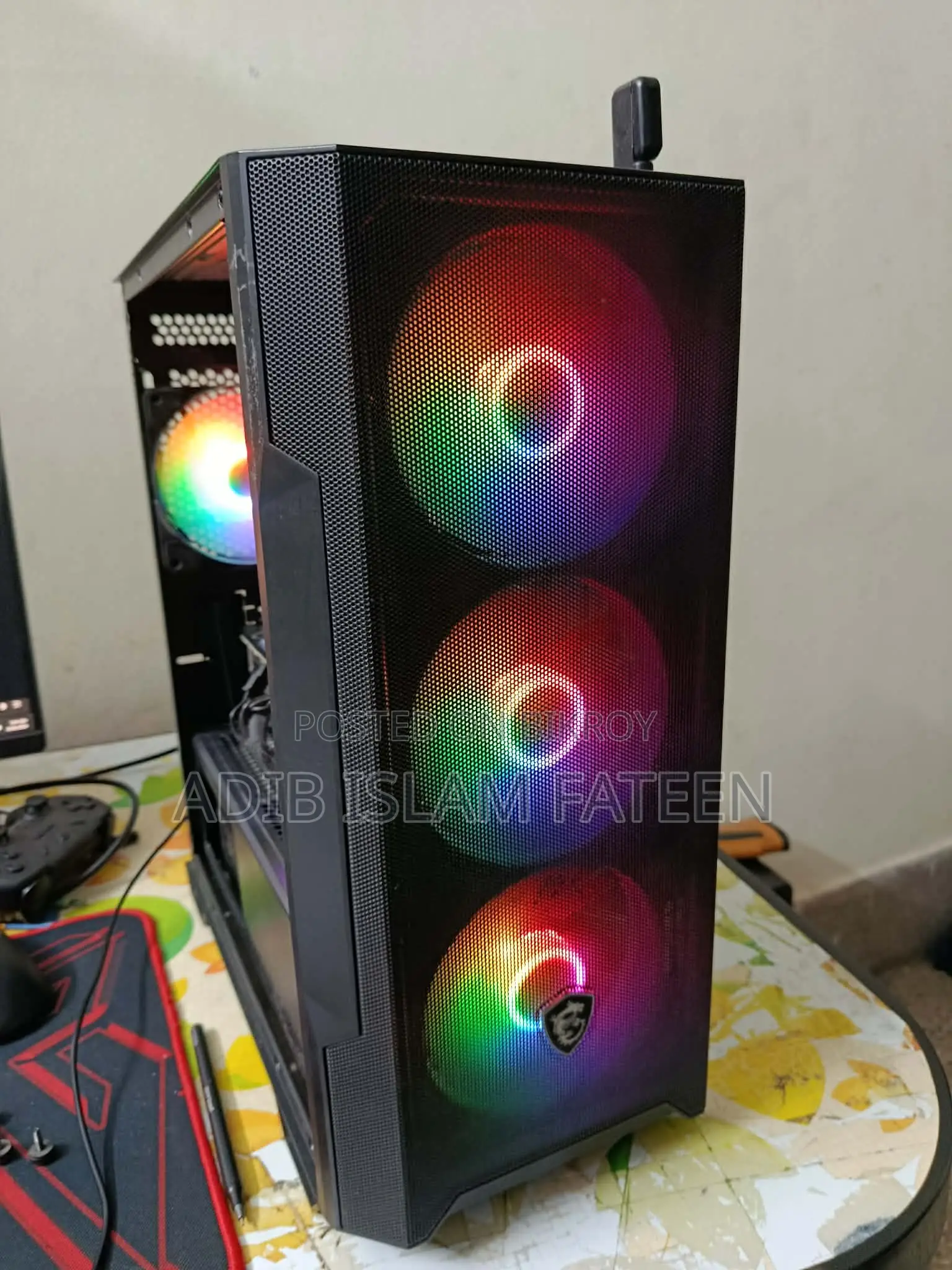 Desktop Computer MSI 16GB AMD Ryzen 5 SSD 1T