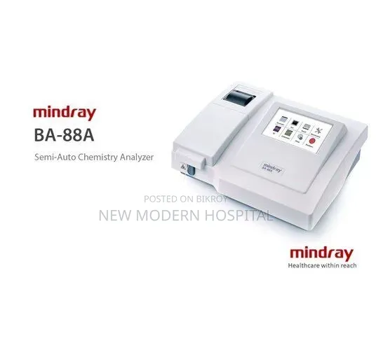 Mindray Semi Auto Chemistry Analyzer Ba-88a