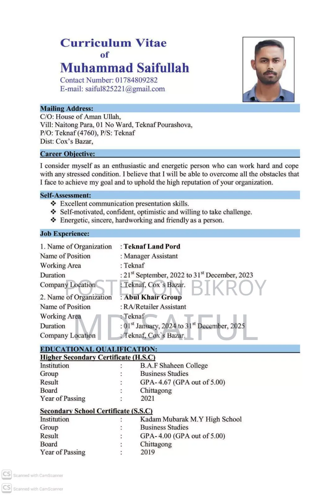 Marketing Executive