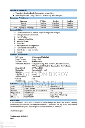 Marketing Executive