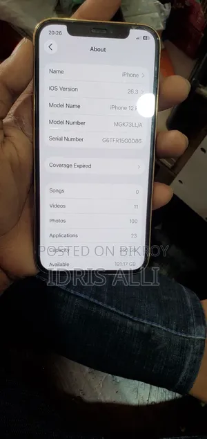 Apple iPhone 12 Pro 256 GB Gray