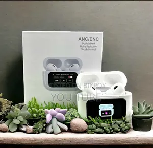 A9 Pro Airpods–Smart Touchscreen Power Case Anc Enc 35 Hours Backup