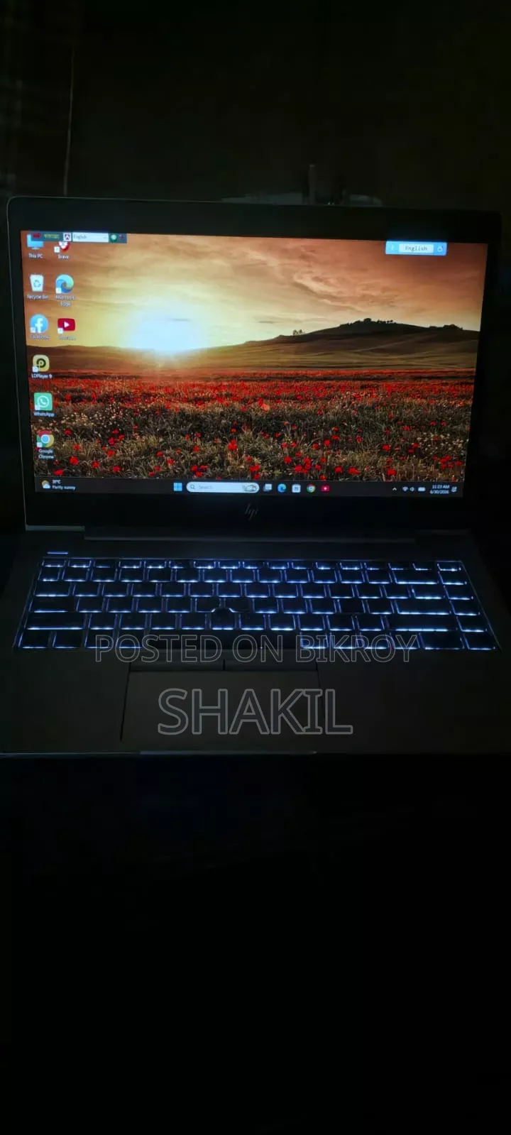 Laptop HP EliteBook 840 G5 8GB Intel Core I5 SSD 256GB