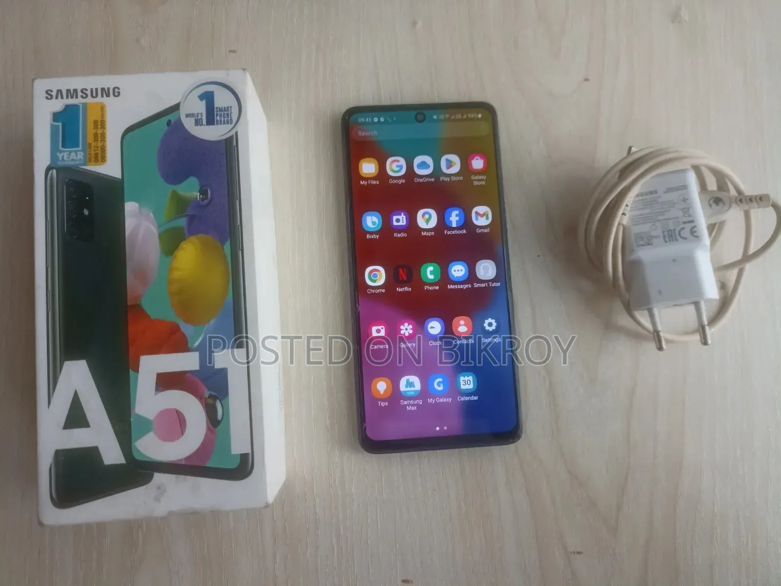 স্যামসাং গ্যালাক্সি এ৫১ ১২৮ জিবি কালো