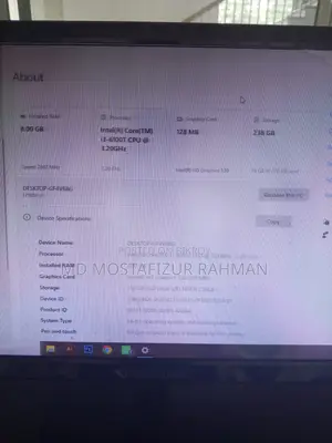 Desktop Computer Gigabyte 8GB Intel Core I3 SSD 256GB