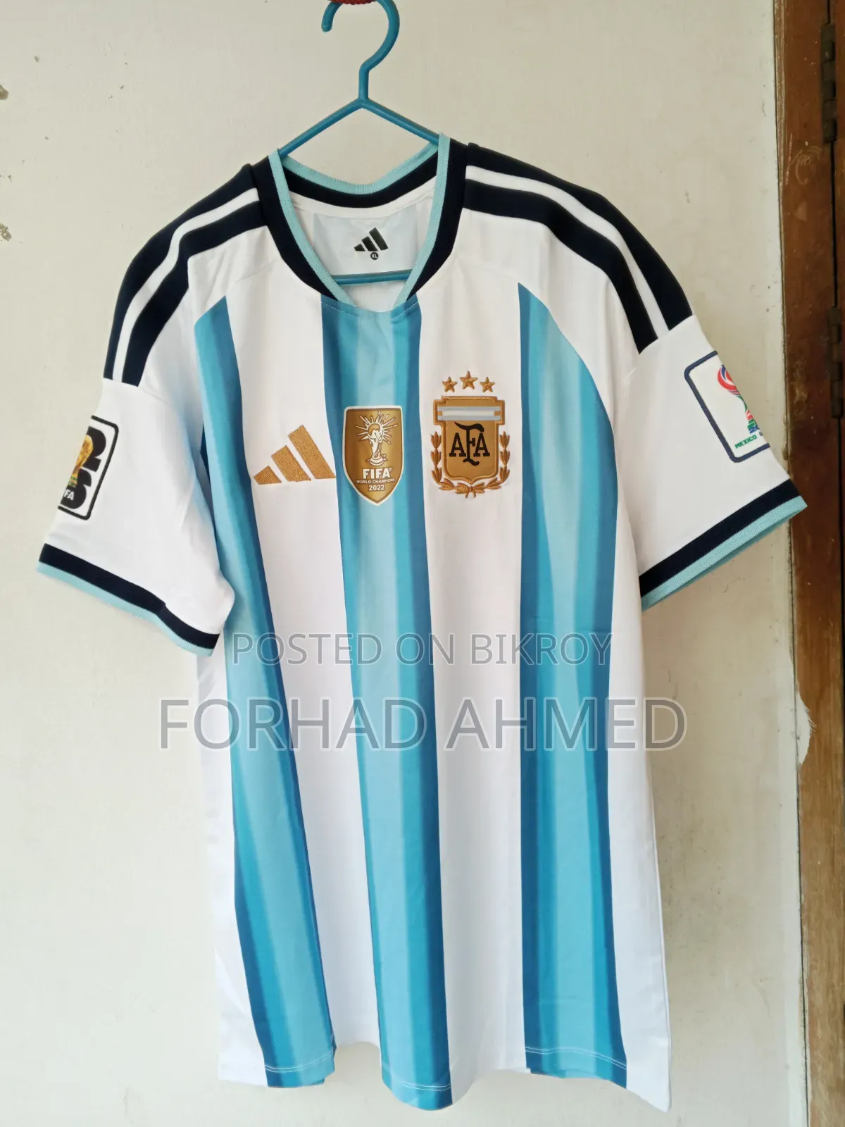  Argentina Home Jersey 