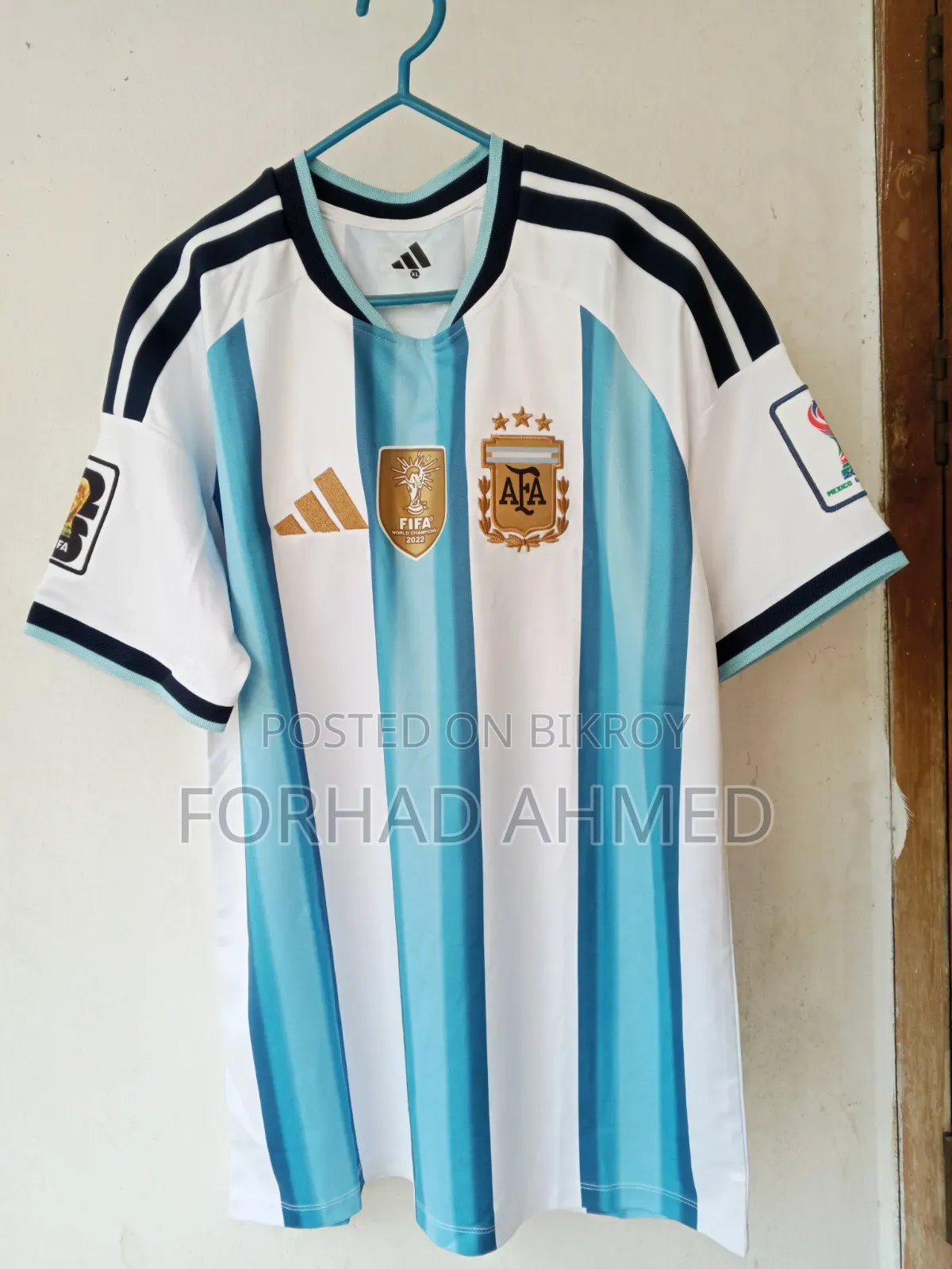  Argentina Home Jersey 