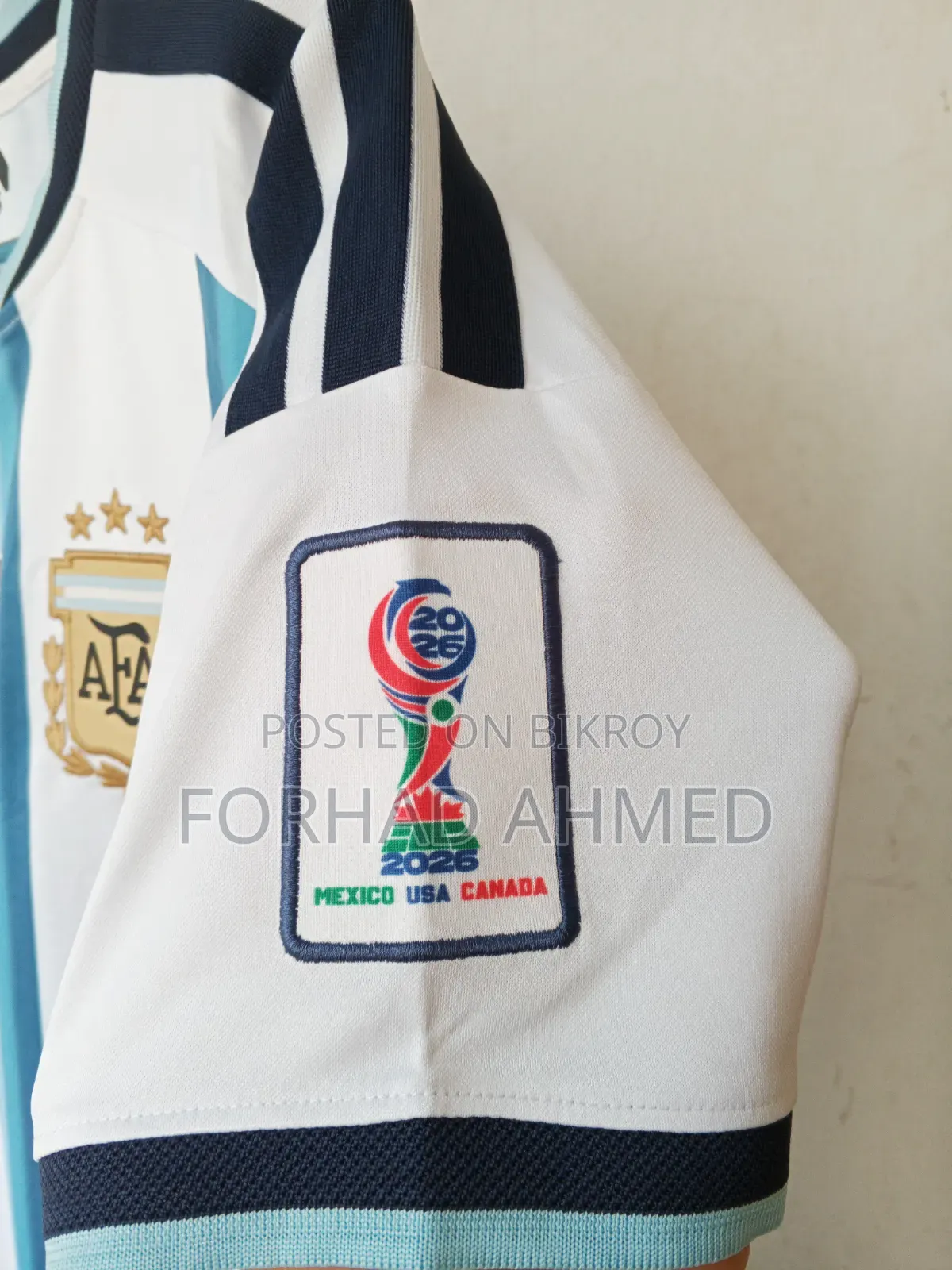  Argentina Home Jersey 
